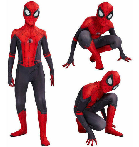 Disfraz De Cosplay De Spiderman Para Niños Adultos Lejos De
