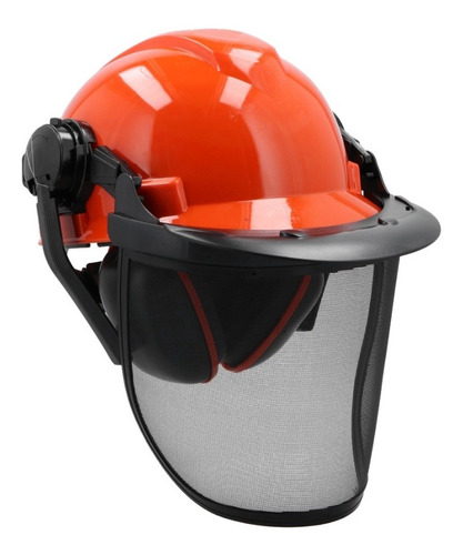 Imagen 1 de 7 de Casco Con Protector Facial Y De Oídos Equus Para Jardinería