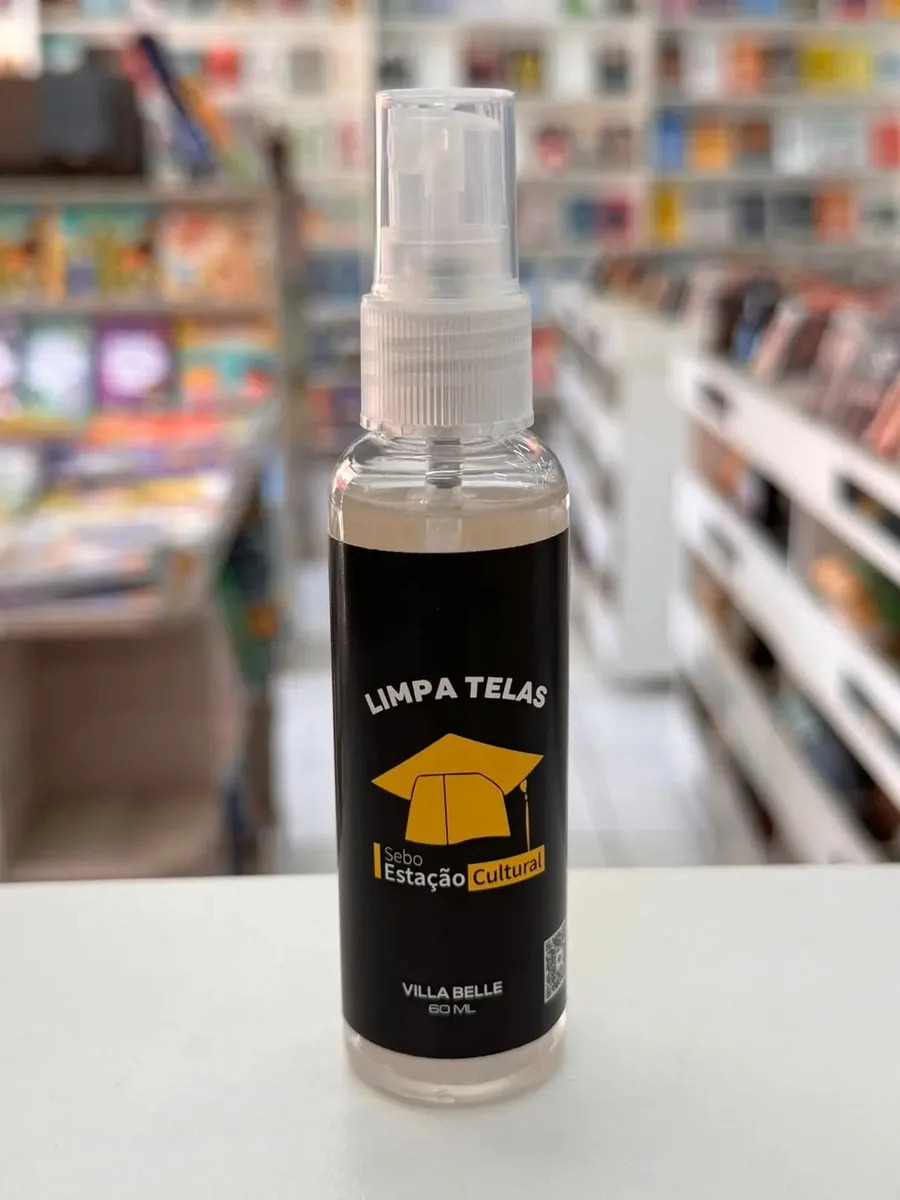 Limpa Telas Estação Cultural 60ml para Limpeza de Monitores e TVs