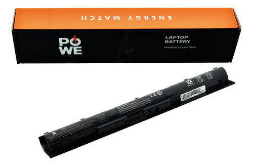 Batería Premium Powe Para Hp Pavilion 14-ab 15-ab 17-ab Ki04 K104 800049-001 Hstnn-lb6v 807957-001 800009-421 Hstnn-lb6s Color Negro 12070