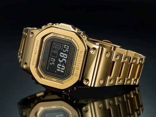 Relógio G-shock Gmw-b5000gd-9dr Tough Solar E Bluetooth +nfe