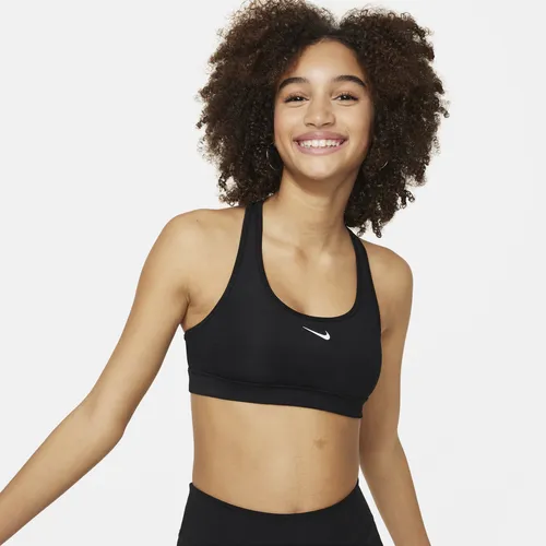 Bra Nike Swoosh Niña Negro