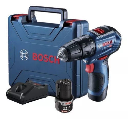 Taladro percutor a batería Bosch Professional GSB 12V con 2