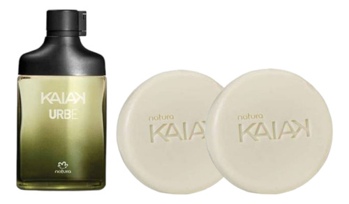 Kit Kaiak Urbe Colonia 25ml + 2 Und Jabón Natura