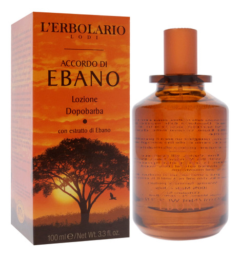 Loción Para Después Del Afeitado Lerbolario Ebony 100ml Unis