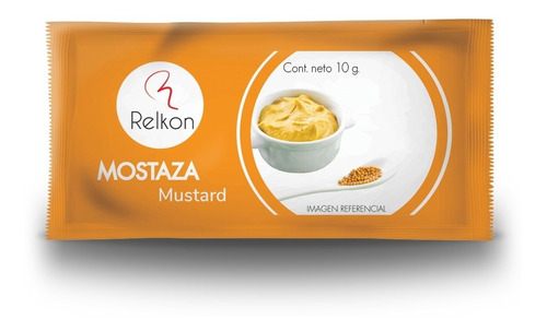 Mostaza En Sachet 10g, Caja 300 Unidades