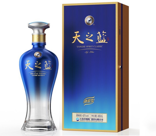 Licor Chino Yanghe Sky Bule 52% Vol 500ml