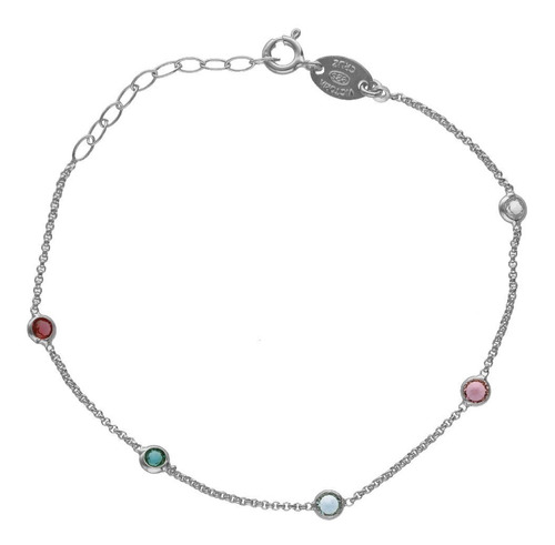 Pulsera Multicolor Valeria Plata /marisiob