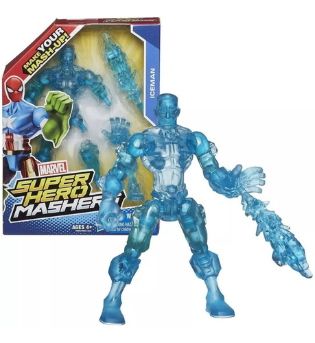 Marvel Super Hero Masher Iceman Hasbro