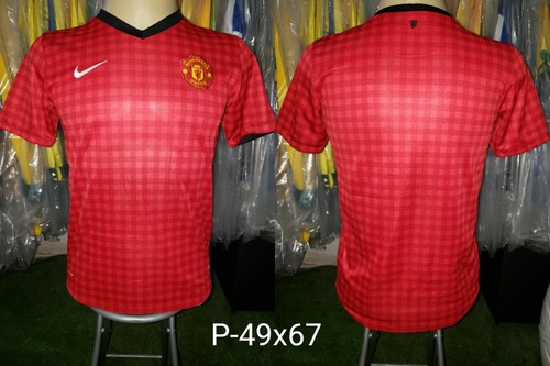 Camisa Manchester United Nike Titular 2012/2013 Vermelha 