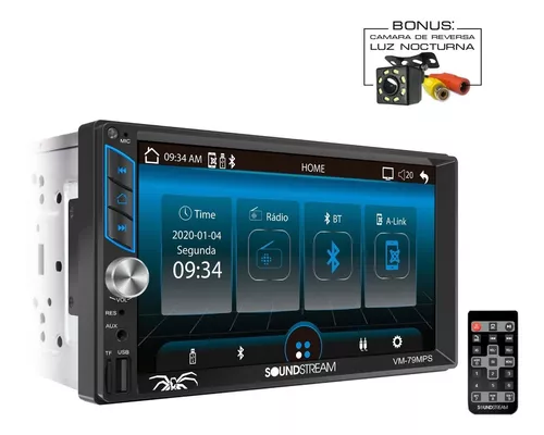 7 Estereo De Pantalla Para Auto Carros Coche Bluetooth Radio FM Doble DIN  NUEVO