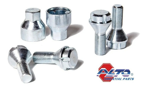 Imagen 2 de 3 de Tornillos Tuerca Antirrobo Renault Clio Sandero Duster Logan