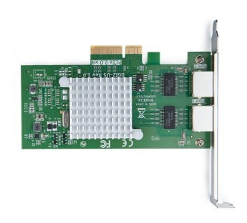Placa Red Intel I350-t2 Am2 Gigabit Dual Pfsense Proxmox