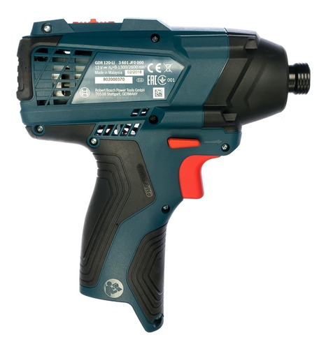 Imagen 3 de 10 de Atornillador De Impacto Bosch 12v 100nm Gdr 120-li Con 2 Bat