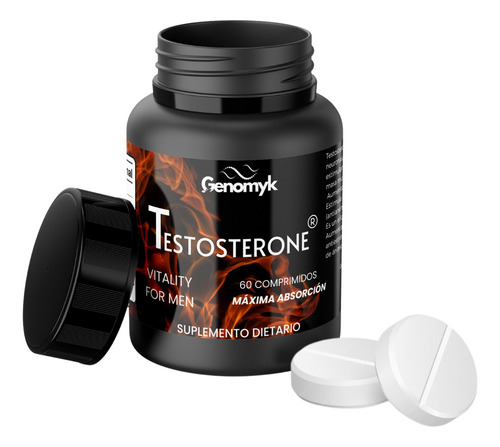 Testosterone X 60 Comprimidos Sabor Neutro