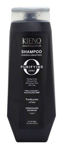 Kleno Purifying Zero Shampoo Purificador Limpieza Profunda