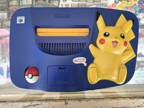 Nintendo 64 Picachu Gamers Zone Ags Amarillo (Usado)