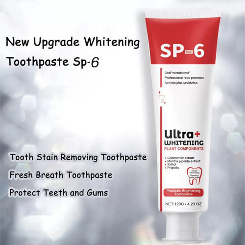 Sp-6 Ultra Whitening, Pasta De Dientes Sp 6 -0