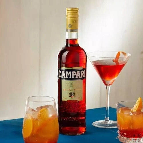 Campari Aperitivo 750ml X6 Unidades Zetta Bebidas