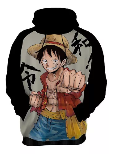 Camisa Camiseta Estampada Full 3d One Piece Monkey D. Luffy