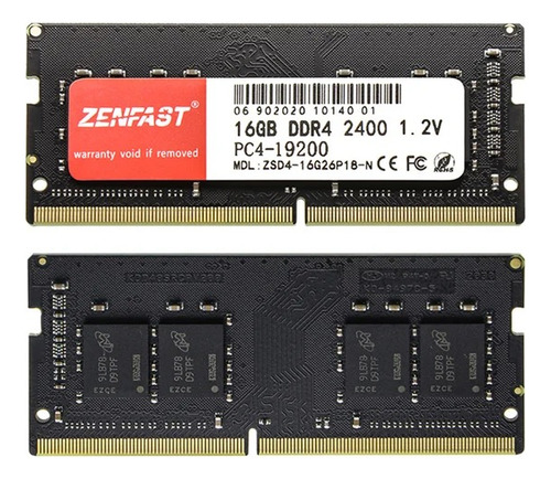 Memoria Ram Zenfast 16gb Ddr4 2400 Pc4-19200