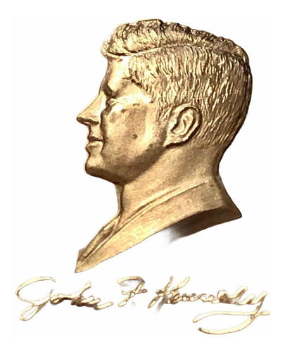 Wow Medalla De Plata De 1 Onza Conmemorando A John F Kennedy (Usado)