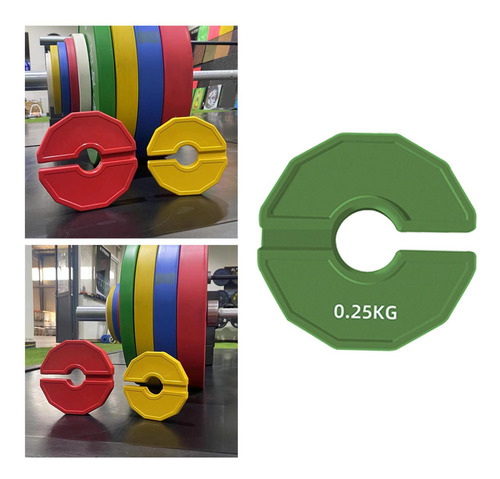 Entrenamiento De Fuerza Micro Plate 0.25 Kg Verde
