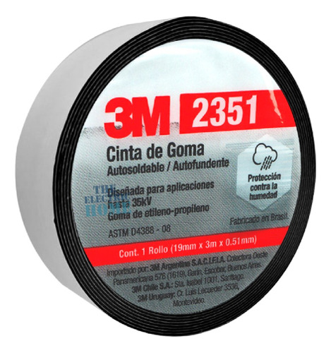 Cinta Autosoldable 3m 2351  19mm X 3mt