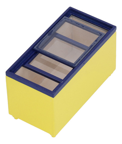 Refrigerador Horizontal Dollhouse 1/12 En Miniatura Colorida