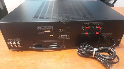 Amplificador Sony,sintonizador, Deck Cassett-impecable Negro 50 W (Usado)