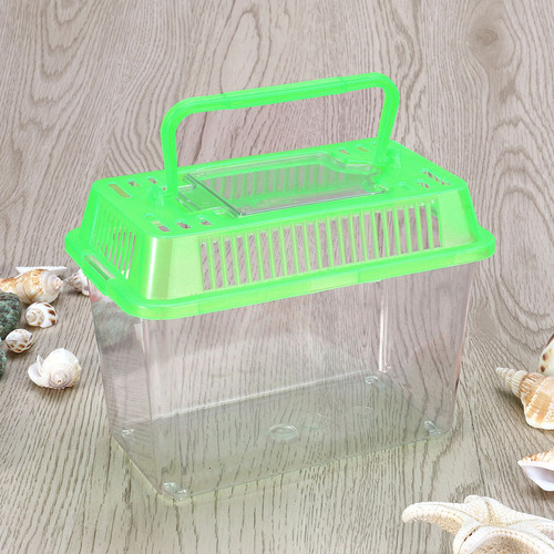 Pecera Portátil, Pecera De Acuario Portátil, Transparente