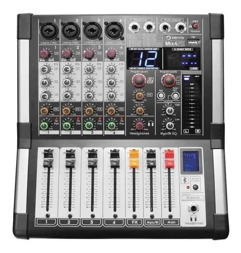 Vento Mix4fx Consola De Audio Pasiva 4 Canales Fx Bluetooth