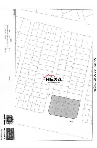 Imagem 7 de 7 de Área À Venda, 2572 M² Por R$ 1.600.000,00 - Condomínio Das Esmeraldas - Goiânia/go - Ar0012