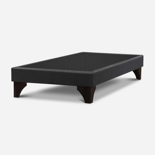 Base Cama Europea Premium May 1,5 Plazas 105 X 200 Cm Black