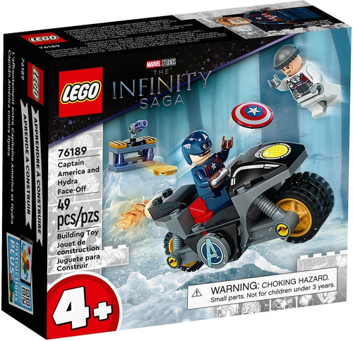 Imagen 1 de 5 de Lego® Super Heroes - Capitán América Contra Hydra (76189)