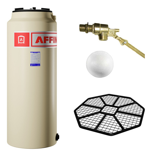 Combo Tanque Affinity 500l Alto + Base + Flotante 3/4 Bronce