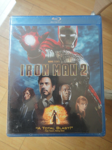 Iron Man 2 Marvel (downey Jr) Blu Ray Sellado
