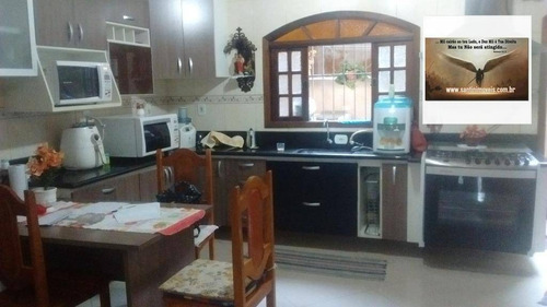 Imagem 1 de 30 de Sobrado De 215 M ² Com 04 Dormitórios ( 1 Suíte ) 02 Vagas De Garagem Residencial À Venda, Santa Teresinha, Santo André. - So0127