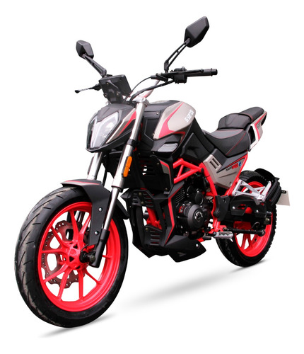 Moto Ssenda Viper 250 Dkr Gris/rojo