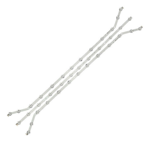 Kit 3 Barras De Led Un40fh5303 Un40fh5205 Un40fh6203 Nova