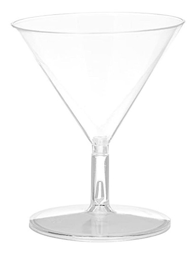 Mini Copas Para Martini Lavables De Plástico