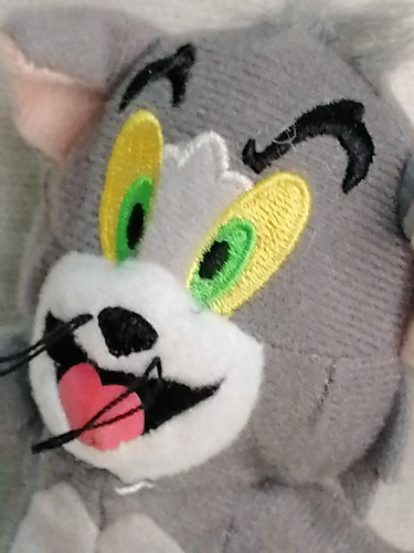Imagen 6 de 8 de Peluche Original Gato Tom... Tom Y Jerry Hanna Barbera 17cm.