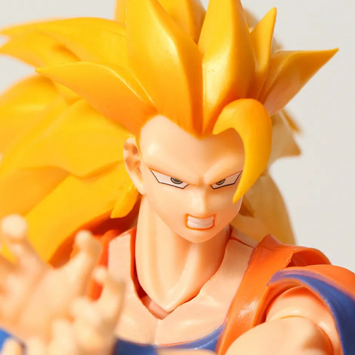 Figura De Acción De Dragon Ball Z Shf Super Saiyan 3 De Son