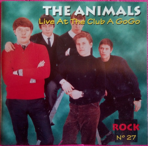 Cd The Animals  Live At The Club A Go Go   