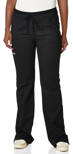 Cherokee - Pantalones Medicos Para Mujer, Elasticos, De Tall