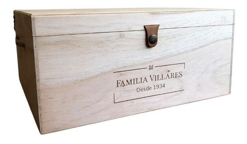 Imagen 1 de 4 de Caja De Madera Para Regalo