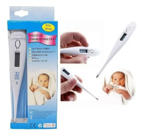 Termómetro Corporal Digital Tipo Lapiz Bebe