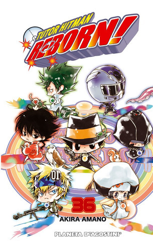 Tutor Hitman Reborn Nã⺠36/42, De Amano, Akira. Editorial Planeta Cómic, Tapa Blanda En Español