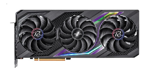 Placa De Vídeo Asrock Radeon Rx 7700 Xt Phantom Gaming Oc