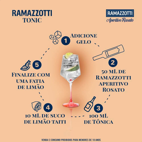 Aperitivo Ramazzotti Rosato + Champagne Mumm Leger Spritz X6